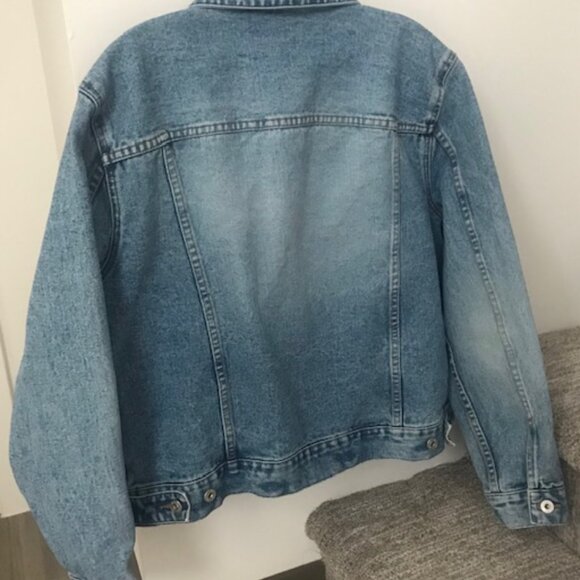 REFLECT JEANS VINTAGE 1990s CASUAL MEDIUM-WASH DENIM JEAN JACKET WOMEN'S SIZE XL - Picture 10 of 11